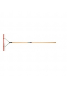 RATEAU A GAZON POLET RÂTEAU A GAZON 32 DENTS/ 640 MM POLYAMIDE AVEC MANCHE 1,5M