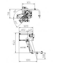 Broyeur d'accotement GEO 105cm